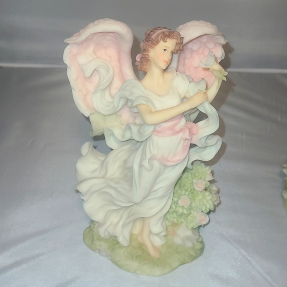 Seraphim Classics Garden of Angels Sarah & Charise Lot 2 Porcelain Figurines 7" - Picture 2 of 11